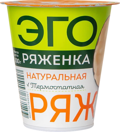 Ряженка Эго термостатная 3.2% 300 г