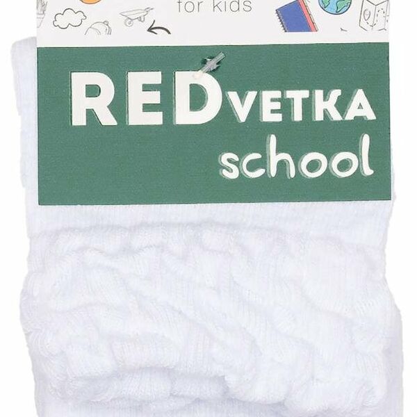 Носки детские Красная Ветка белый, р.22-24