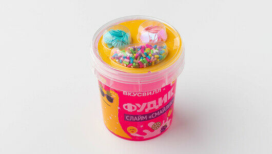 Слайм Смайлик в ассортименте