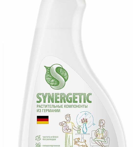 Универсальное чистящее средство Synergetic для любых поверхностей и текстиля 500 мл