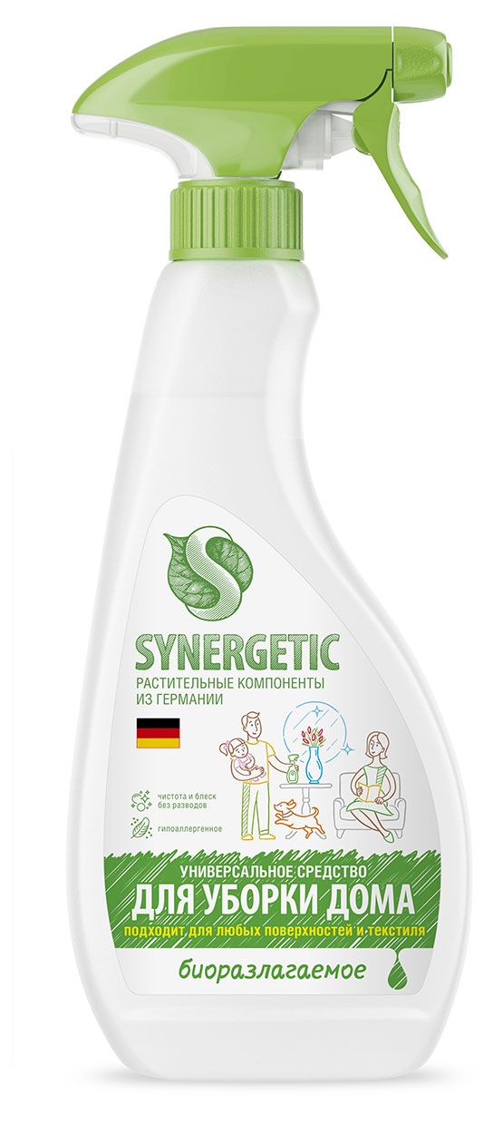 

Универсальное чистящее средство Synergetic для любых поверхностей и текстиля 500 мл