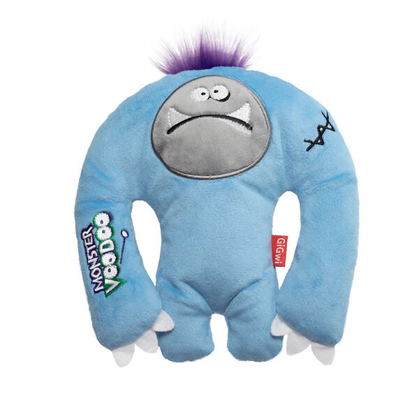 Игрушка GiGwi Monster Voodoo Страшила вуду для собак 19 см