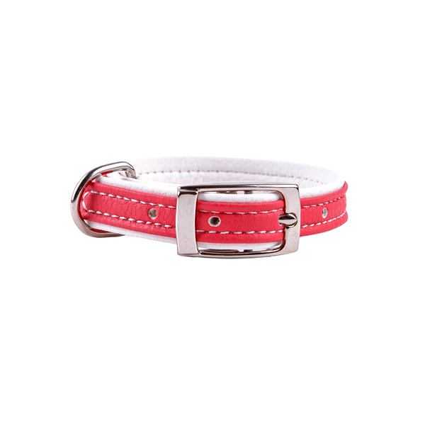 Ошейник для собак Pastel, коралловый 1,6*21-29 см