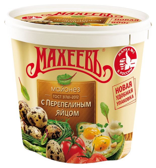 

Майонез Махеевъ на перепелиных яйцах 50.5%
