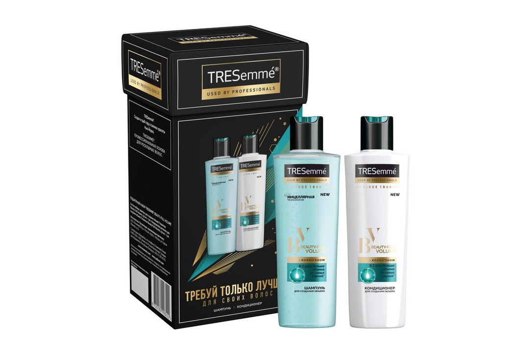 

Подарочный набор Tresemme Beauty-full Volume шампунь и кондиционер, 2х230 мл