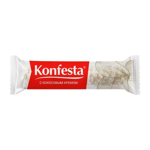Конфеты Konfesta кокосовая начинка глазированные вес