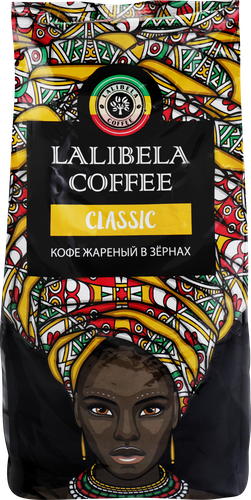 

Кофе зерновой Lalibela Coffee classic жареный 1 кг