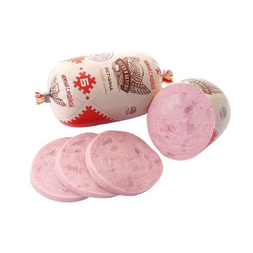 Прод свин мясосод вар Ветчина Нежная с индейкой 450г Брестские традиции