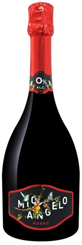 

Вино игристое безалкогольное Mio Angelo Rosso красное сладкое 0% 0.75 л