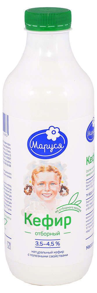 

Кефир Маруся 3.5-4.5% 930 мл