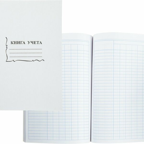 Книга учета 96л. пустографка, обл.картон