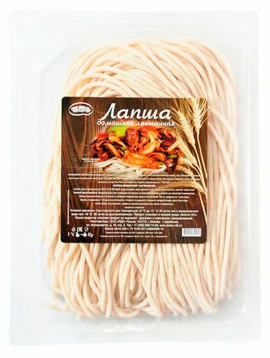 Лапша домашняя лагманная Тестов 500г