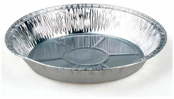 Форма для запекания алюминиевая круглая 20.5x20.5х6.5 мм
