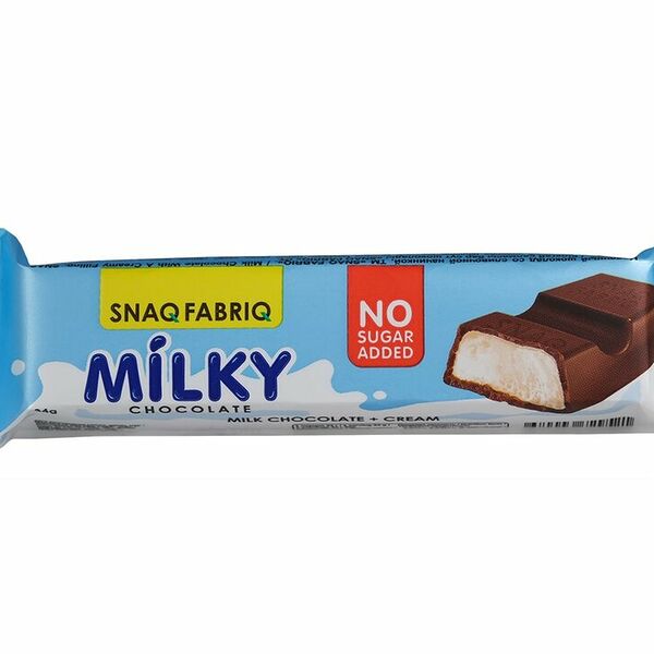 Snaq Fabriq Milky Chocolate батончик шоколадный Сливочный 34 г
