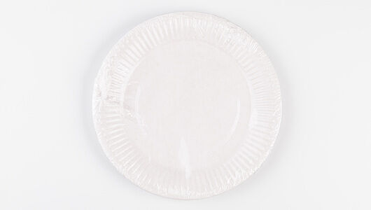 Набор тарелок бумажных, белые, 6 шт