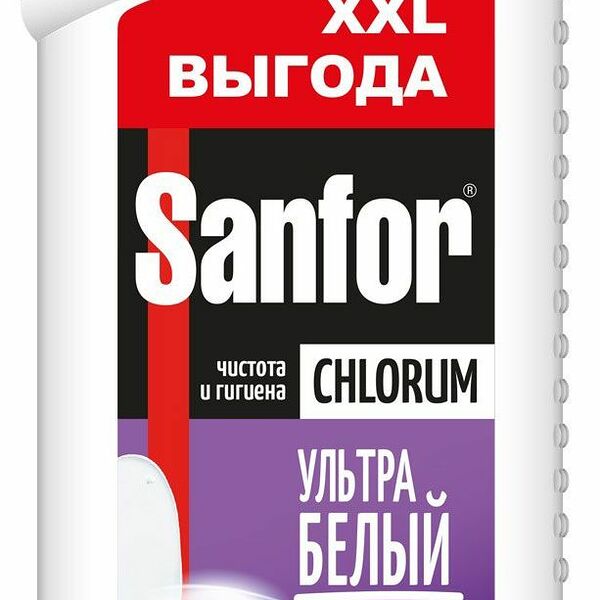 Чистящее средство Sanfor Chlorum, 1500 мл