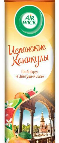 Освежитель воздуха Air Wick Испанские Каникулы Грейпфрут и цветущий лайм