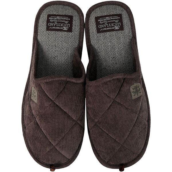 Тапочки домашние мужские Ретро, размер 46, текстиль