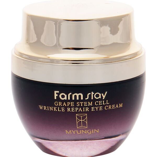 FARMSTAY Крем для кожи вокруг глаз с фитостволовыми клетками винограда восстанавливающий, 50 мл