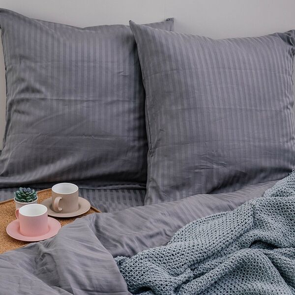 Пододеяльник Домовой Страйп-сатин Евро 200х215 см