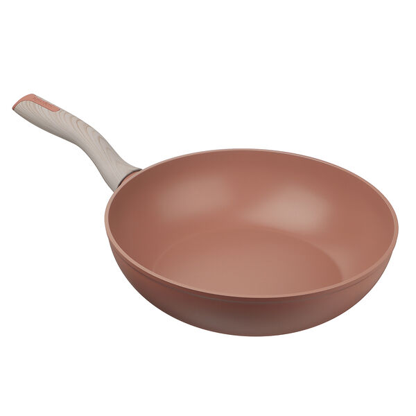 Satoshi комбелло вок литой d=28см, антипригарное покрытие, индукция