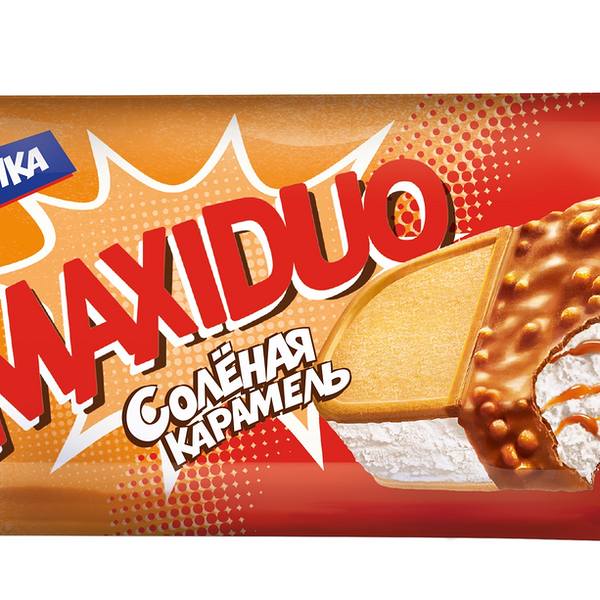 Мороженое Maxiduo сэндвич соленая карамель 94 г
