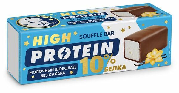 Суфле молочное протеиновое Завод имени В.П.Пастухова в молочном шоколаде 50 г