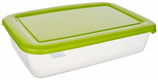 Контейнер для продуктов ПОЛИМЕРБЫТ Лайт 1.9л, прямоугольный, СВЧ Арт. 4355300, 1 шт
