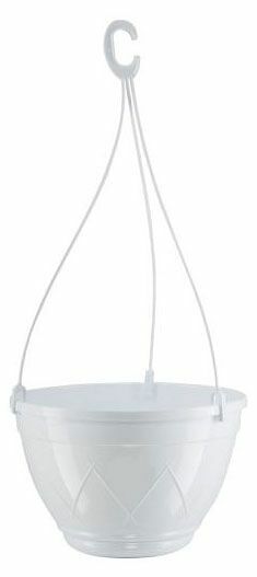 Горшок Лилия подвесная 4 л белый ТМ Santino (Сантино)