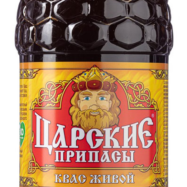 Квас живой Царские припасы традиционный, 1 л