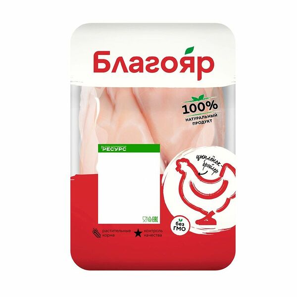 Филе грудки цыпленка-бройлера Благояр охлажденное