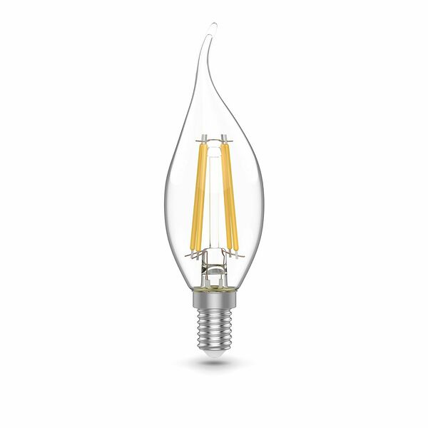 Лампа Gauss Basic Filament Свеча на ветру 5,5W 530lm 4100К Е14 LED (3 лампы)