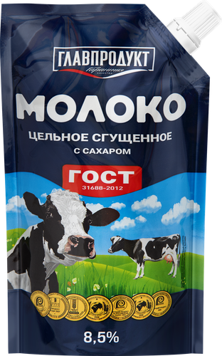 

Сгущенка Главпродукт юбилейная с сахаром 8.5% СЗМЖ 270 г