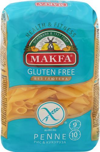 

Макароны Makfa Penne без глютена 300 г