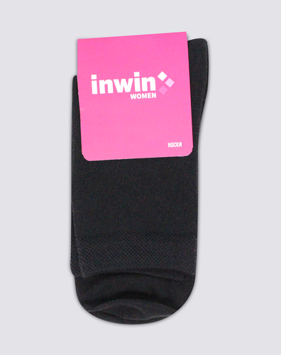 

Носки женские INWIN средняя посадка р. 23–25, белые, Арт. 2117ж