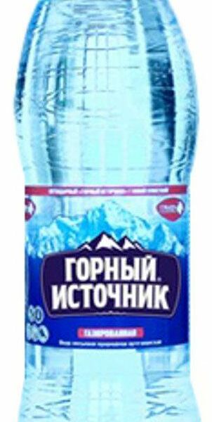 Вода Горный источник природная артезианская негазированная 0.5л