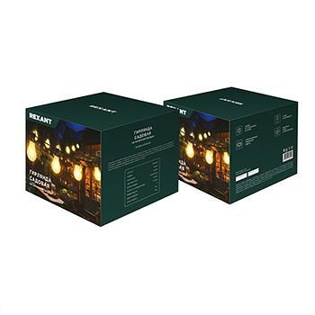 Гирлянда садовая Rexant Канэри со встроенным аккумулятором коллекция Лондон 20м, 1 шт