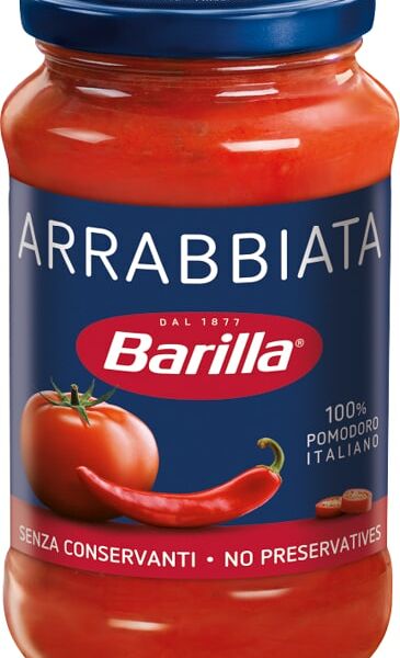 Соус Barilla Arrabbiata томатный с перцем чили 400г