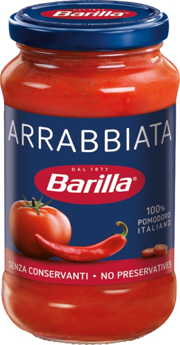 

Соус томатный Barilla Arrabbiata с перцем чили 400 г