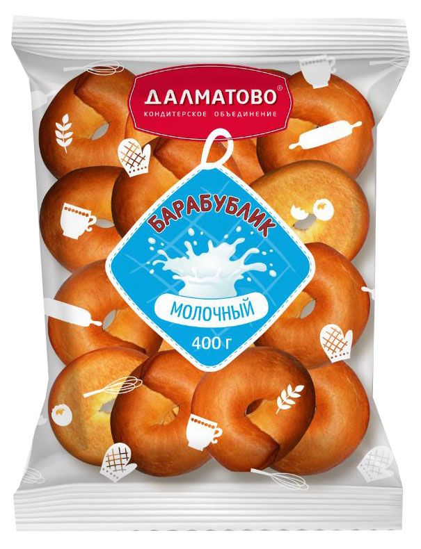 

Барабублик Далматово Молочный, 400 г
