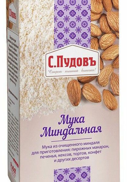 Мука миндальная С.Пудовъ 100 г