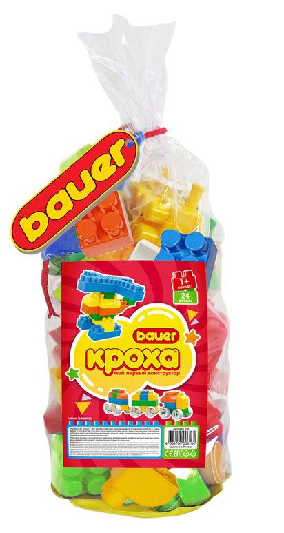 

Конструктор Bauer Кроха, 24 элемента