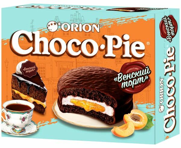 Пирожное Orion Choco Pie Венский торт 360 г