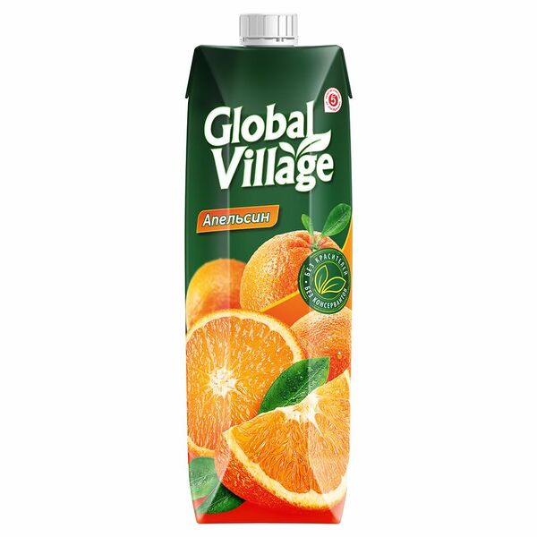 Нектар Global Village Апельсин 950 мл