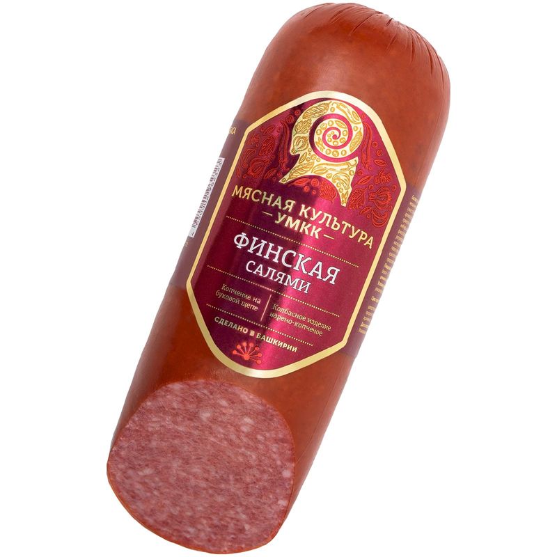 

Колбаса варено-копченая Мясная культура УМКК Салями Финская 350 г