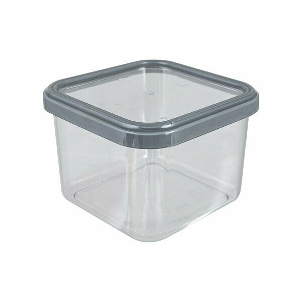 Банка для сыпучих продуктов Полимербыт Cubbo Scandi пластик 0,6 л