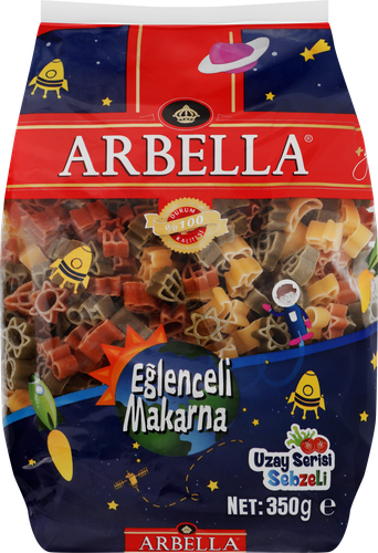 

Макароны цветные Arbella Космос, 350 г