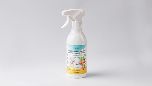 Спрей для уборки ванной комнаты пробиотический 
