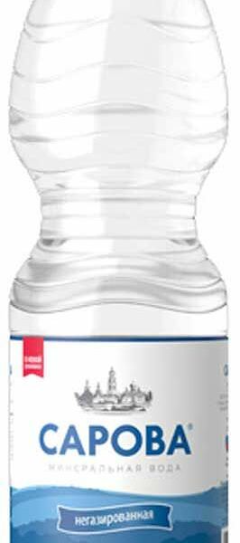 Вода минеральная Сарова негазированная 1.5 л