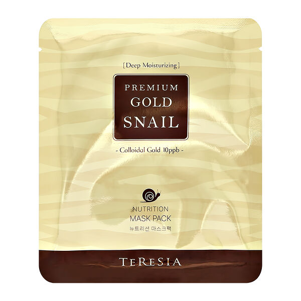 Маска для лица Teresia с муцином улитки успокаивающая 25 мл